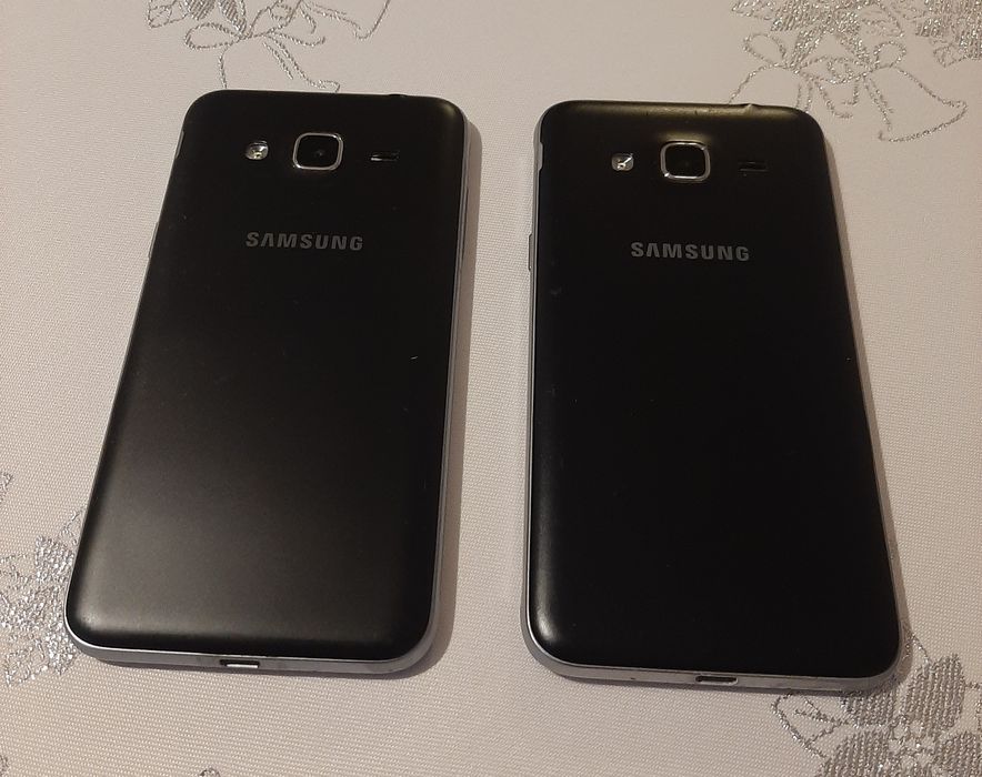 Dwa telefony SM -J320FN + "Plecki"