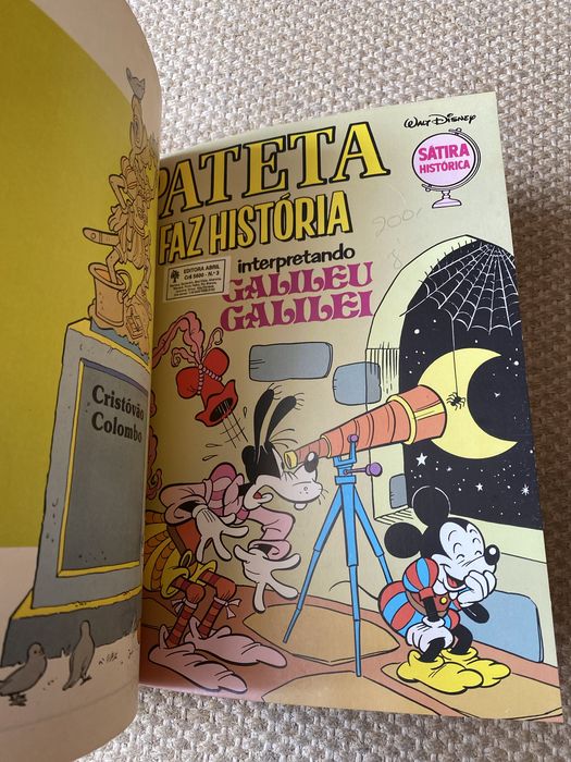 Pateta faz história - edições 1, 2 e 3
