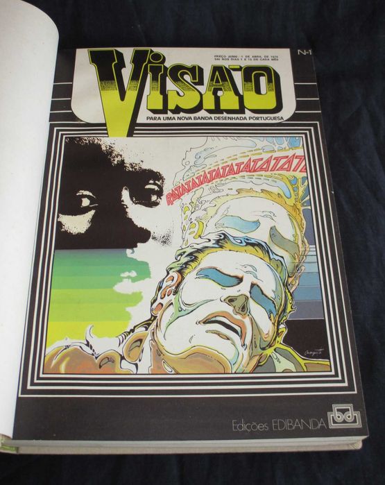 Livro Visão Para uma Nova Banda Desenhada Portuguesa