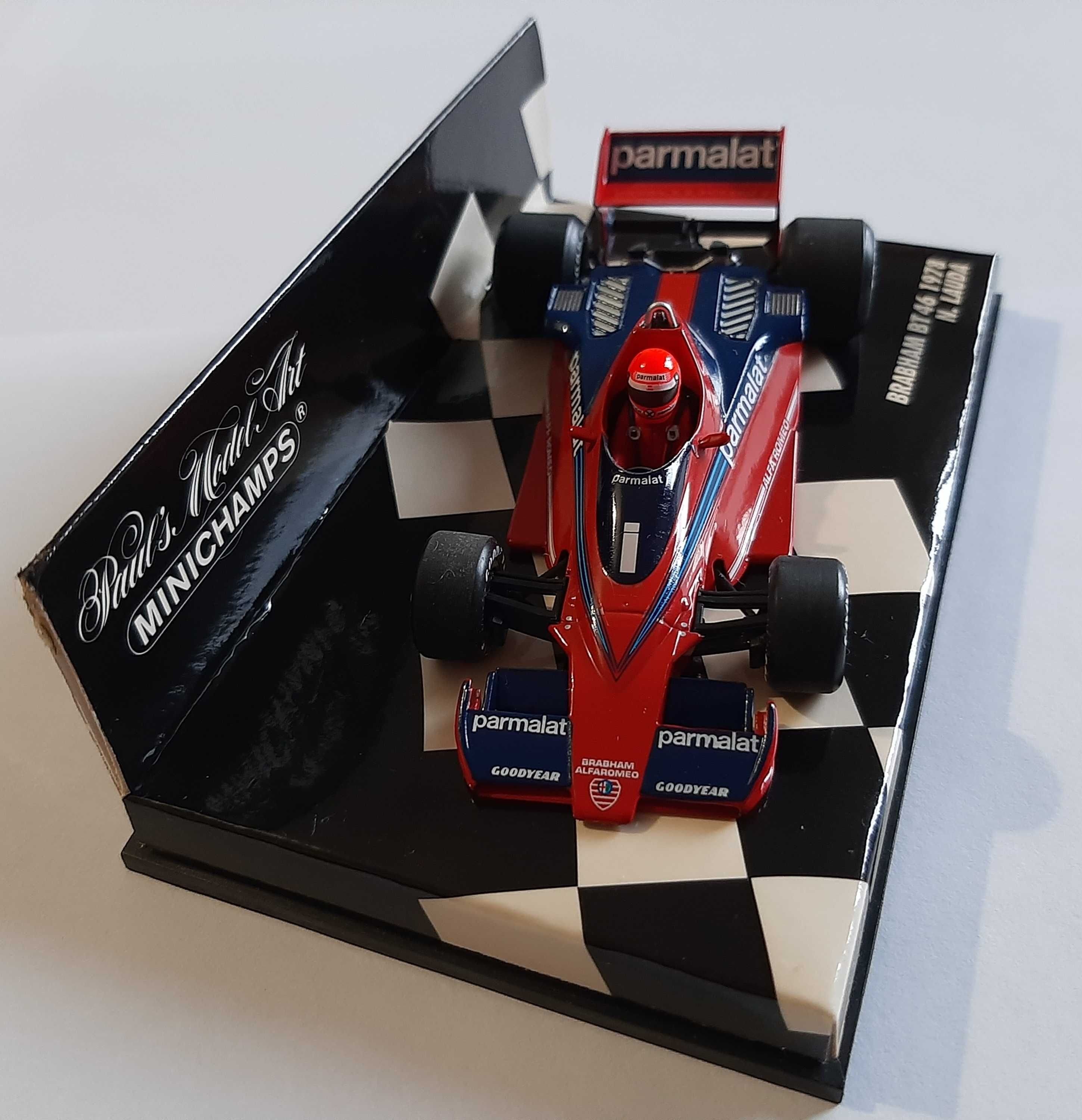 Niki Lauda F1 Brabham BT46 1978 Minichamps Venteira • OLX Portugal