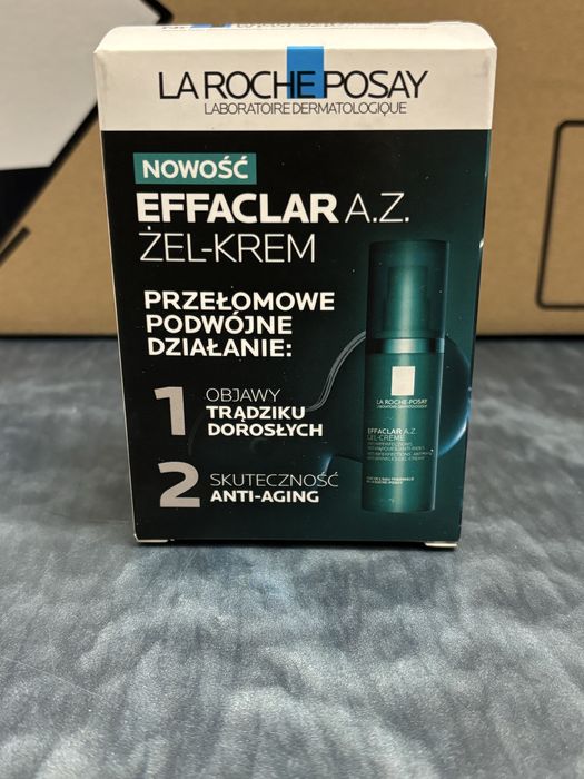 Zestaw miniaturek La Roche Posay Effaclar A.Z. krem-żel 3ml, serum 3ml