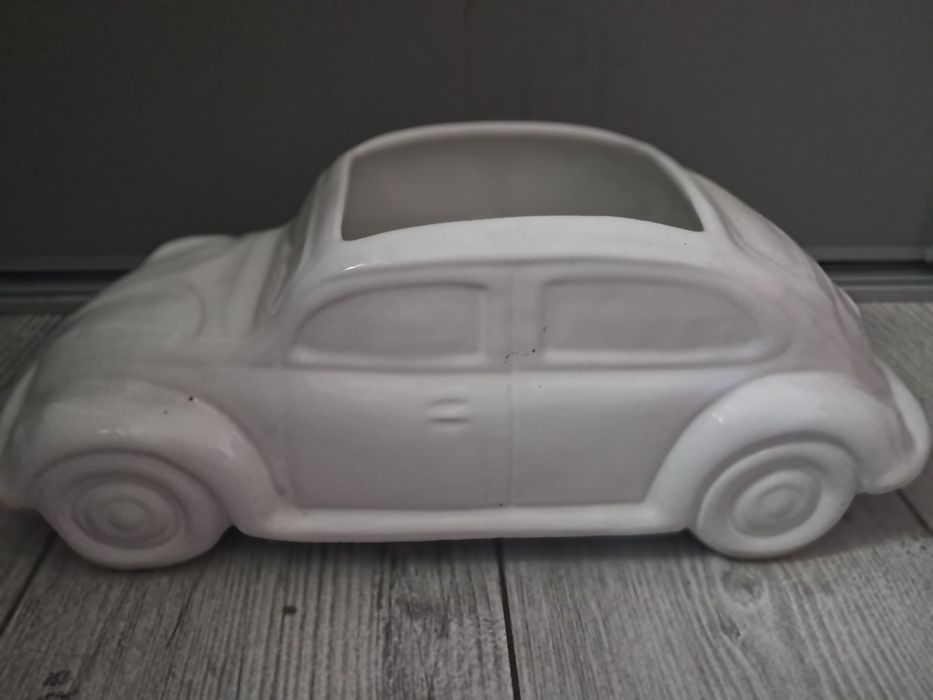 Pojemnik, doniczka,samochód ceramiczna