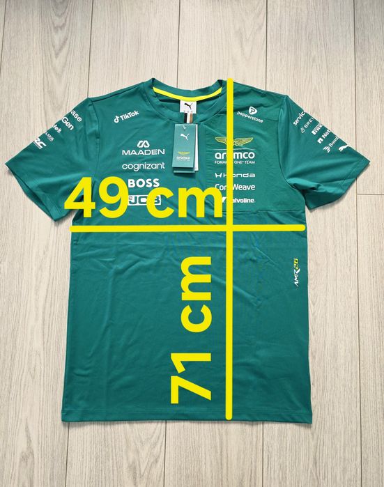 Aston Martin Formula One Team 2026, koszulka Puma F1, Alonso, Stroll