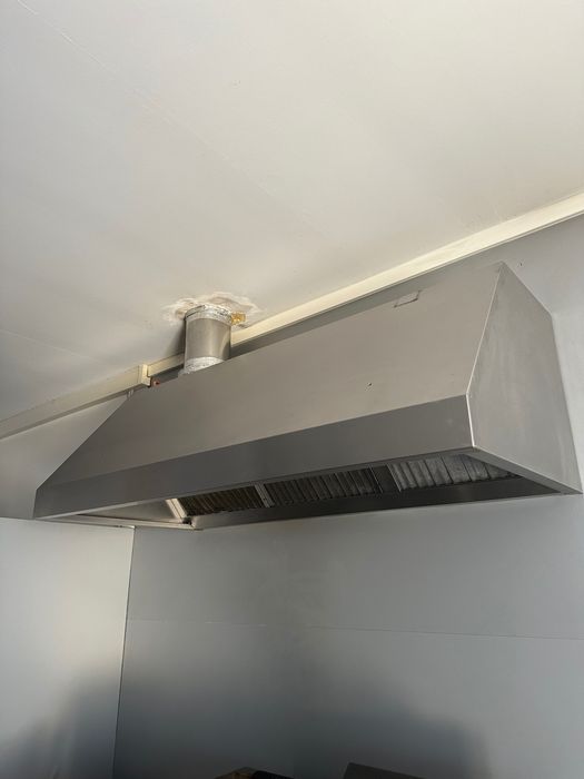 Hotte profissional para restauração — 1,60 m
