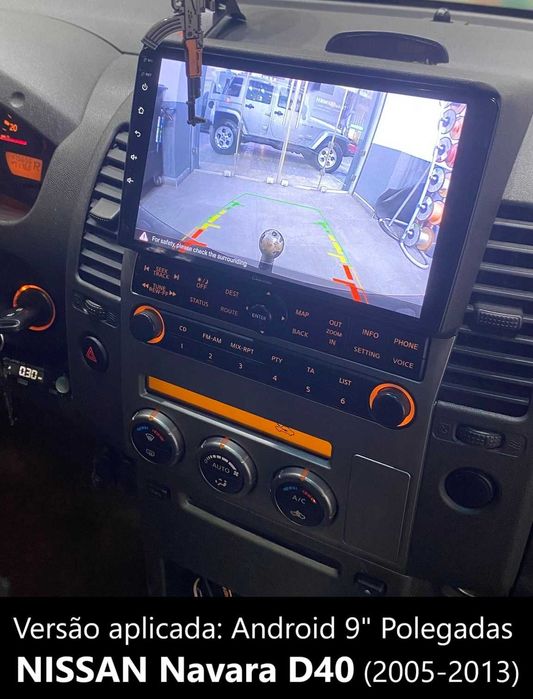 Rádio 2DIN • Nissan NAVARA • D40 / D23 / NP300 • Android 4+64GB
