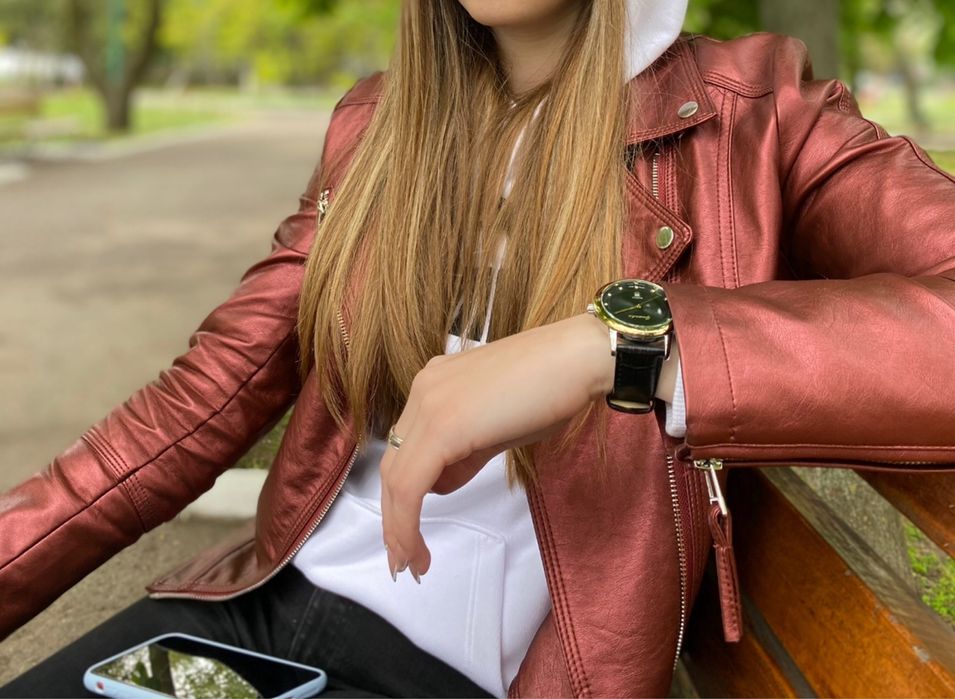 Шкіряна курточка