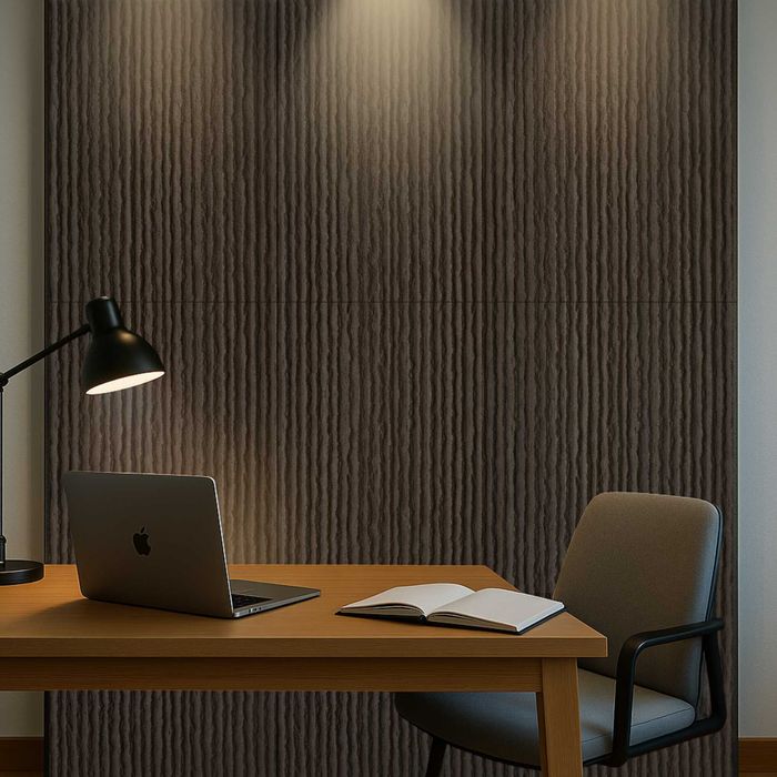 Duże Panele Ścienne Kamień 3D Kakao Brąz 120x60 Imitacja Skały