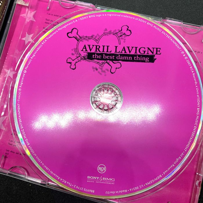 Фірмовий СД Avril Lavigne – The Best Damn Thing 2007 Sony BMG EU