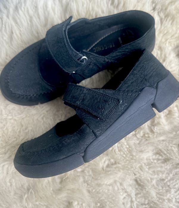 Мокасини лофери кеди туфлі Clarks 37 нат шкіра