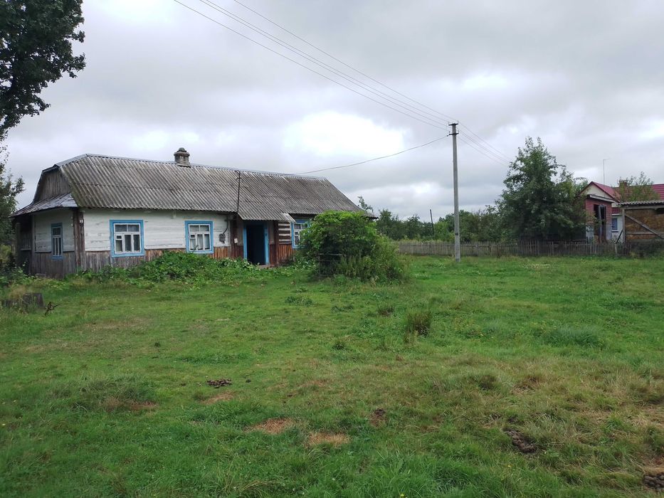 Великий дерев'яний будинок у селі Бузаки