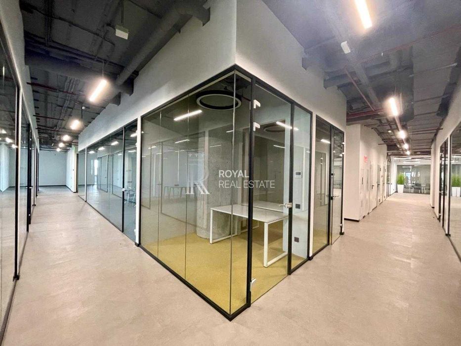Оренда офісу 1830 м² у центрі Києва БЦ В+ Ремонт, меблі, генератор, серверна, бомбосховище, паркінг