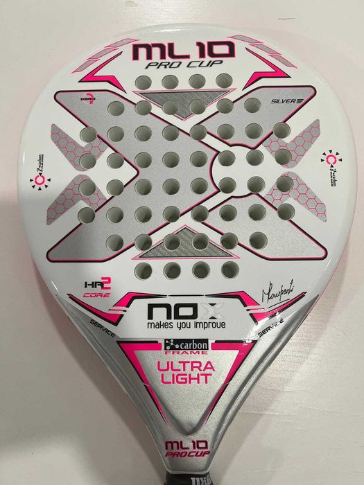Nox ML10 Pro Cup Ultra Light Silver c/saco