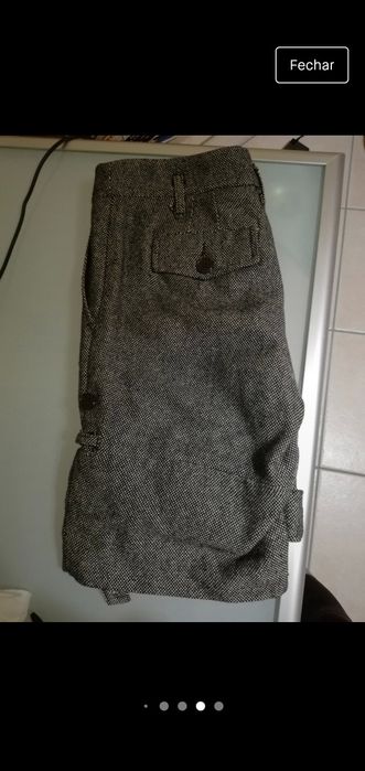 Calções em fazenda mango