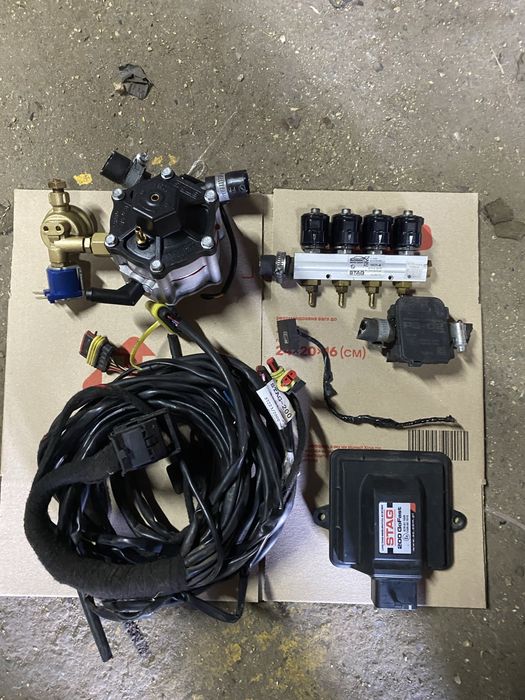 ГБО, установки stag 4,stag 200 go fast, qbox,продаж б/у обладнання