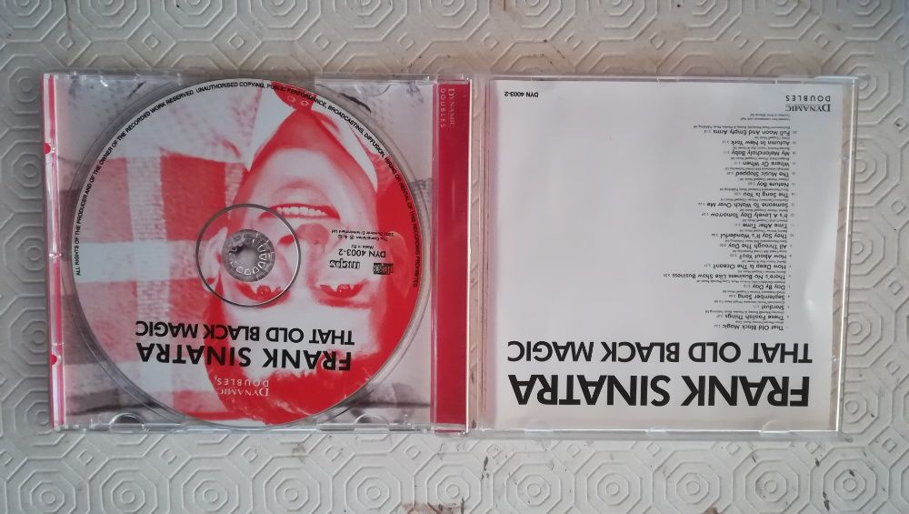 cd Frank Sinatra "That old black magic"