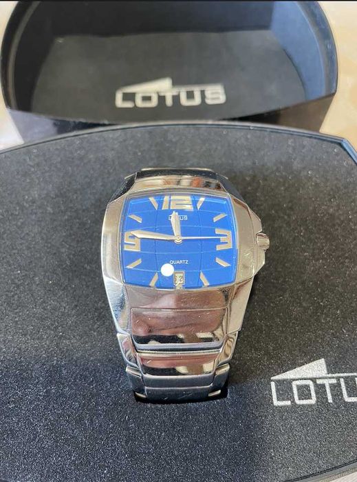Relógio LOTUS Sea Blue | Stainless Steel c/ Caixa Original e Elos