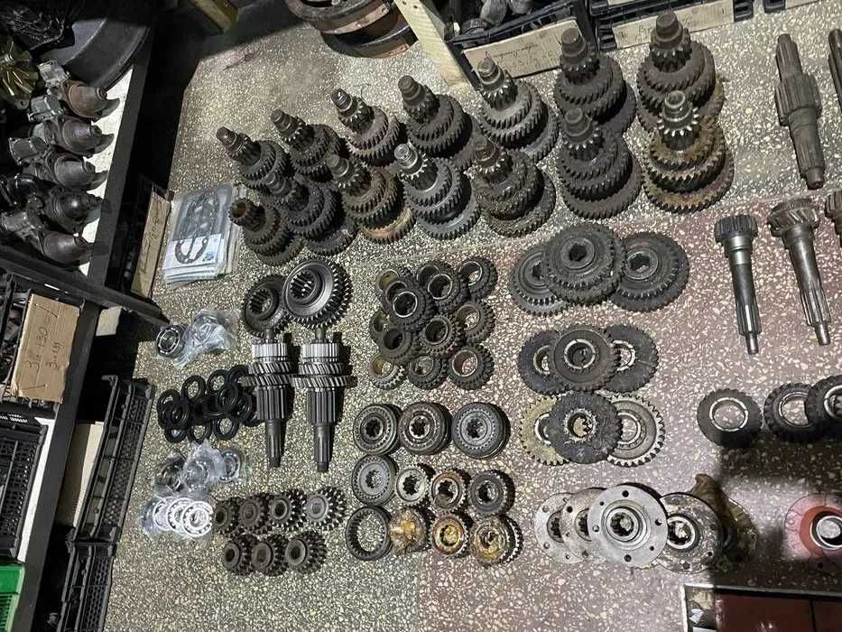 Шестерні, вали, запчастини КПП Газ 53, Газ 66, Газ 3307, Газ 52, Газ 51