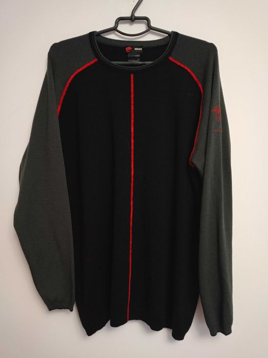 Свитер Versace Sport Luxury с логотипом Medusa, размер XL