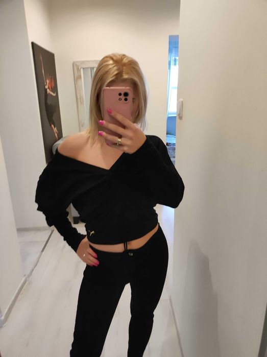 Bluzka sportowa czarna Puma M