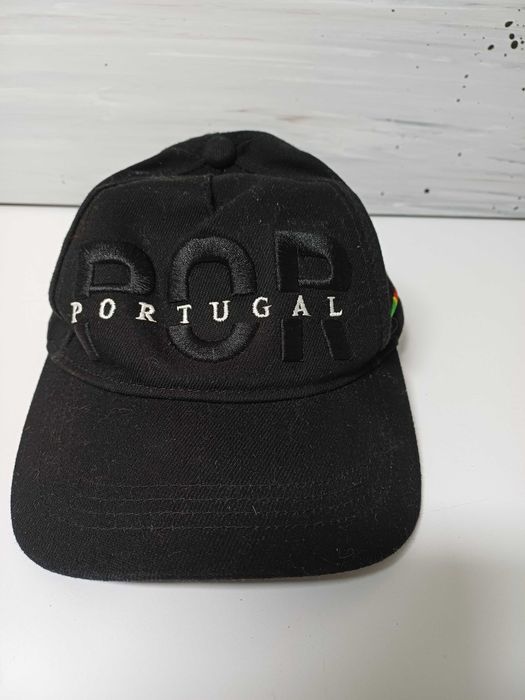 Boné Portugal preto