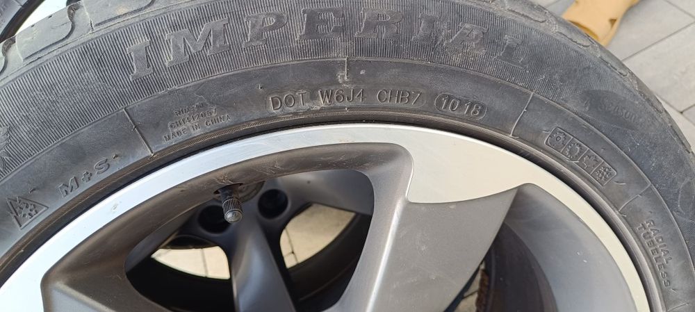 Koła rotor 17,  225/50/17