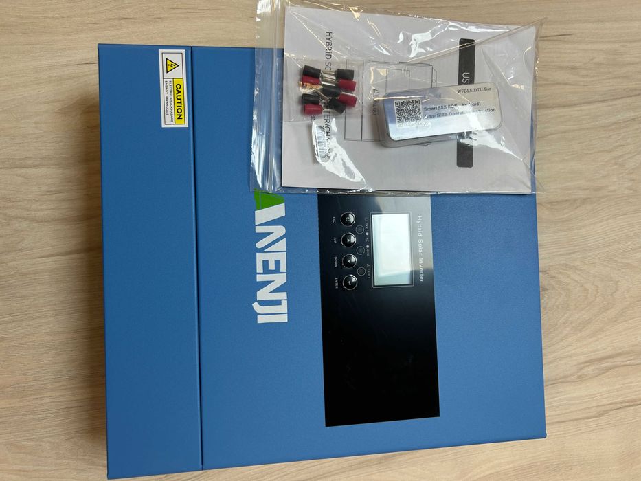 Гібридний інвертор ANENJI 4.2kW ANJ-4200W-24V-W, ОНОВЛЕНА МОДЕЛЬ 2026, безкоштовна доставка!