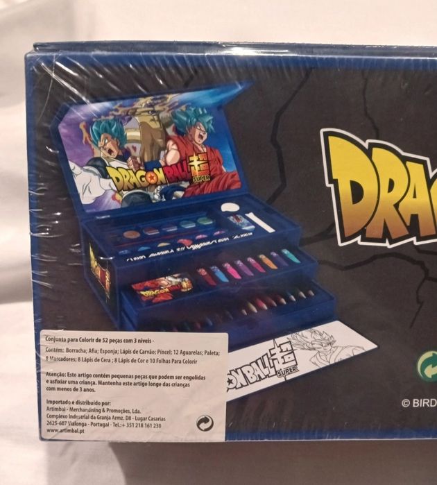 Caixa de Pintura Dragon Ball Super 52 Peças (Nova)