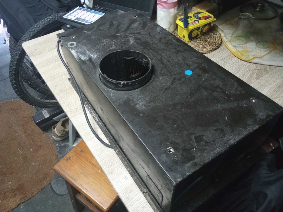 Exaustor cozinha 2 velocidades, luz