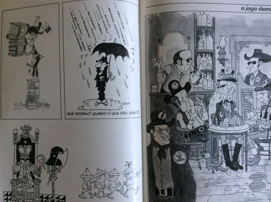 Um ano na rua. 1.ª Ano - Sátira política e social da época,  1976