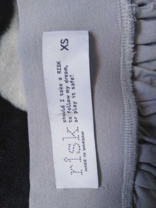 Nowa, długa spódnica " Risk " r. XS
