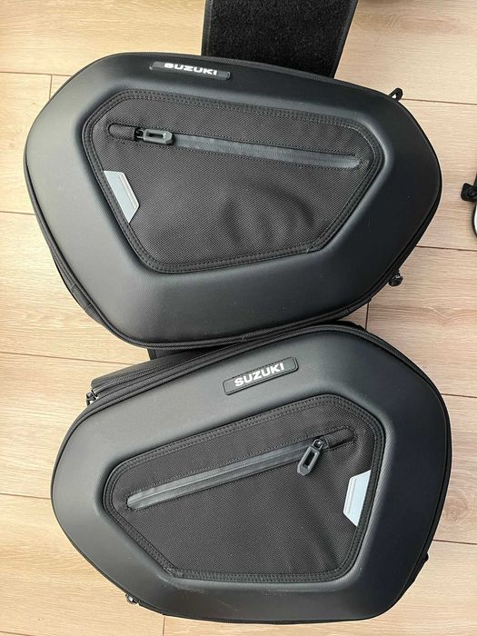 Suzuki - sakwy/kufry boczne OEM (SW-Motech Blaze PRO)- Jak nowe!