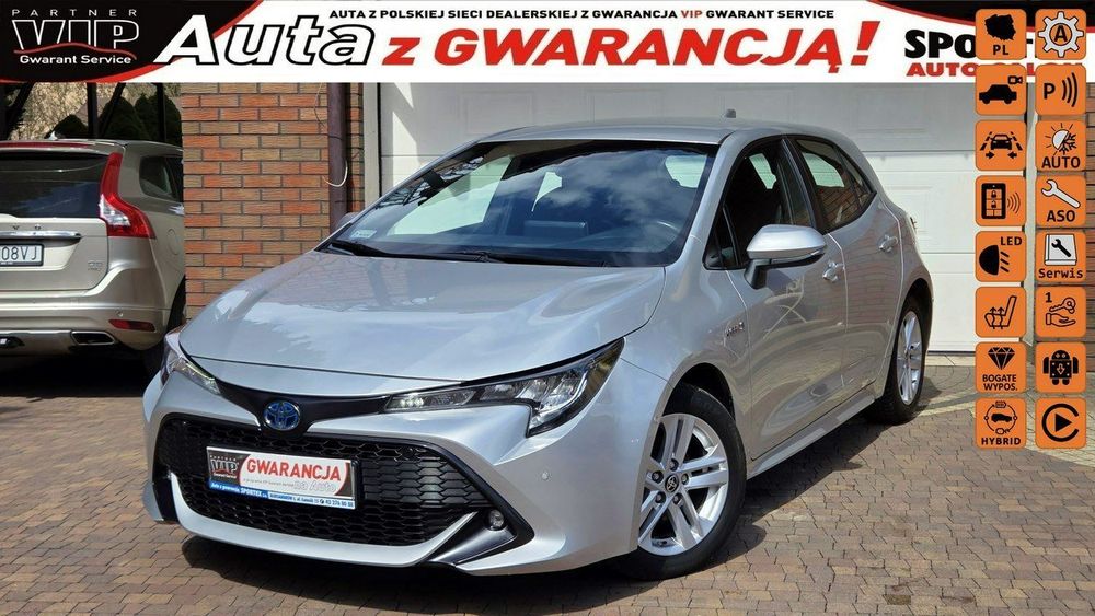 Toyota Corolla 1.8 122KM Hybrid COMFORT+TECH Salon PL,I WŁ,Serwis ,F.vat