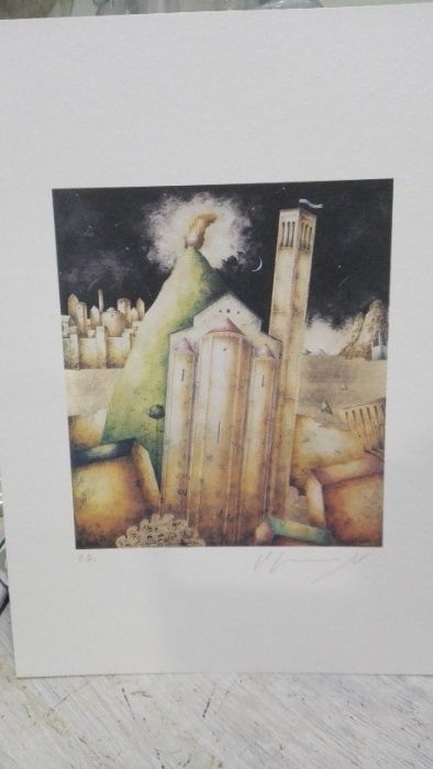 Litografias de Paolo Grimaldi