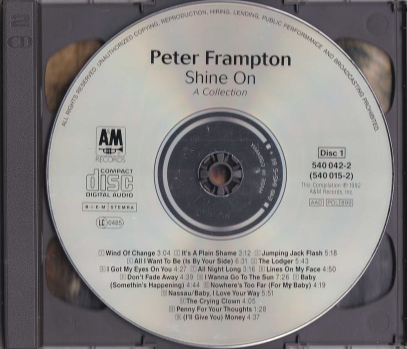 Peter Frampton – Shine On (A Collection)424728800684288002