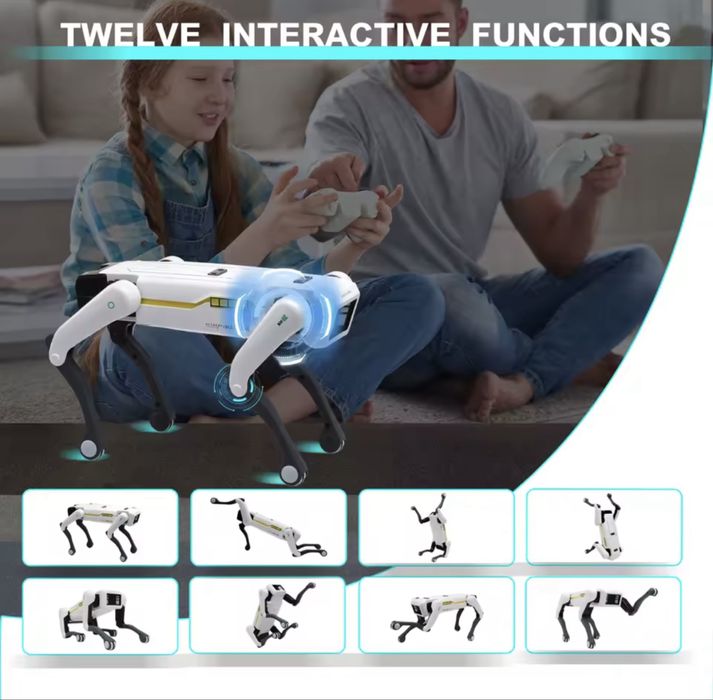 Ai робот собака , робот цуценя,інтерактивний робот пес