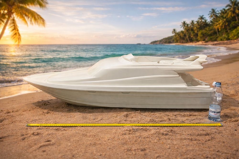 Motorowka rc 140cm dlugosci 33szerokoeci