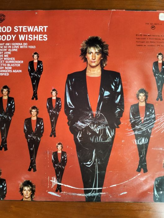 Disco de vinil LP Rod Stewart - Body Wishes'