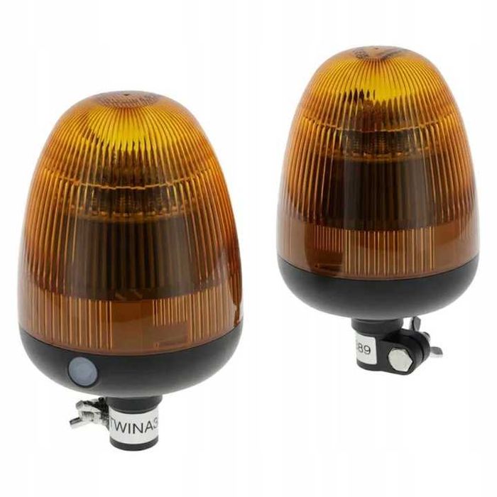 Zestaw lamp błyskowych LED z funkcją synchronizacji  12-24V na uchwyt