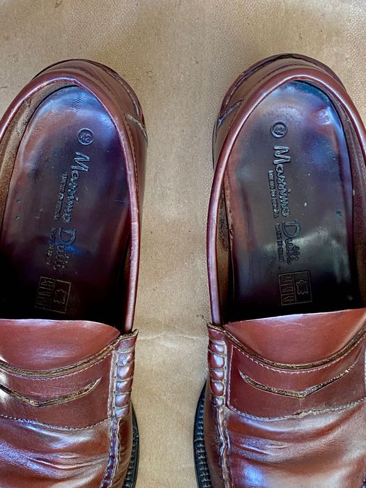 Sapato mocassins Massimo Dutti em couro