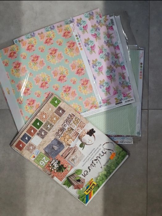 Papiery i ozdoby do scrabbookingu