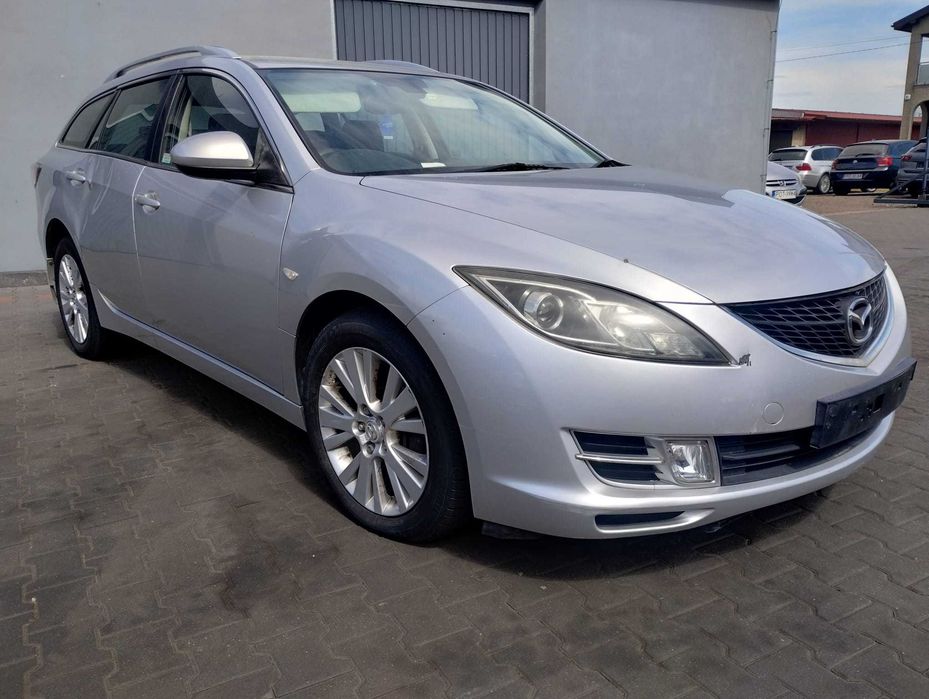 błotnik przód przedni prawy Mazda 6 II GH  srebrny, części