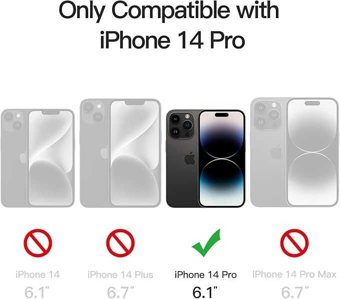 Plecki, etui Magsafe Iphone 14 Pro czarne, matowe, slim JETech