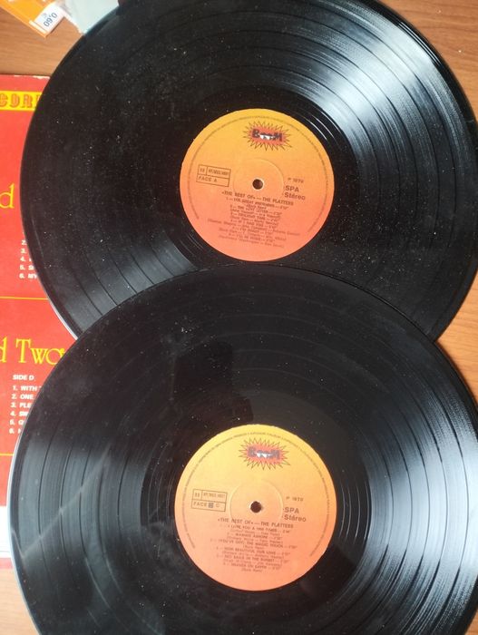 Disco de vinil LP duplo The Best of The Platters