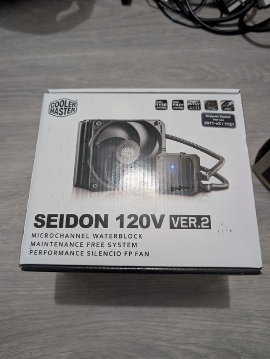 Cooler Master Seidon 120V Ver.2 – Watercooling AIO 120mm (Intel / AMD)