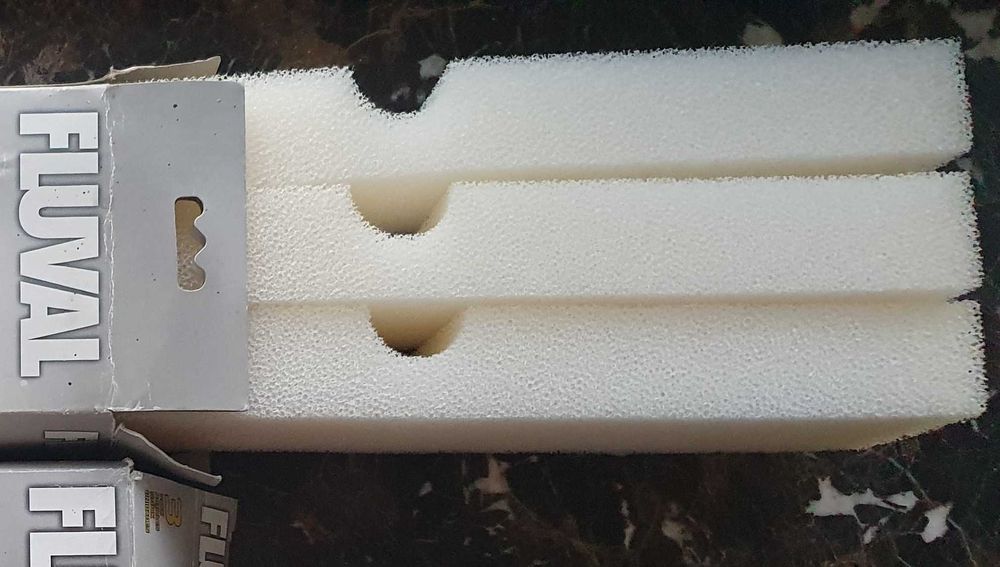 Губки 6 шт для внешних фильтров Fluval FX4, FX5, FX6