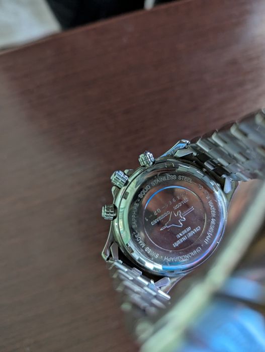Швейцарський чоловічий годинник Chase-Durer Geneve