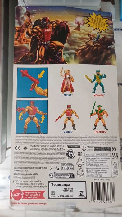 MOTU: Zodac Origins - Masters of the Universe [Novo]