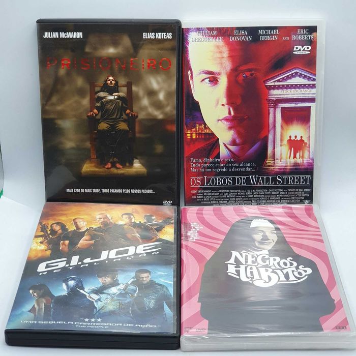 Lote 7/3 - Pack de 18 Filmes em DVD - Ref.VI