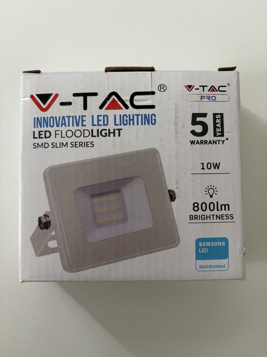 Naświetlacz V-TAC  10W 800lm