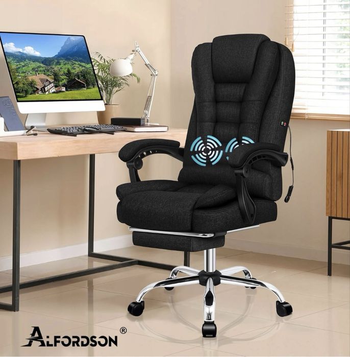 Alfordson ergonomiczny fotel biurowy z funkcja nasażu